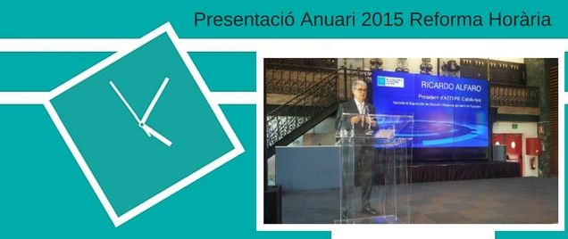 AEDIPE Catalunya a la Presentació de l’Anuari 2015
