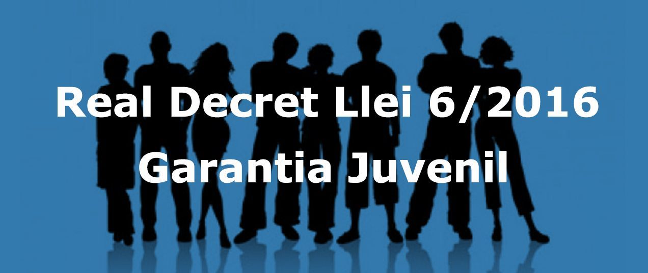 Mesures urgents per a l’impuls del Sistema Nacional de Garantia Juvenil