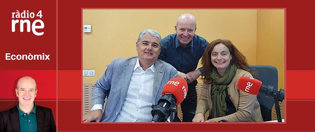 Ricard Alfaro a l’Econòmix de Ràdio4: “Feines i habilitats amb més futur”