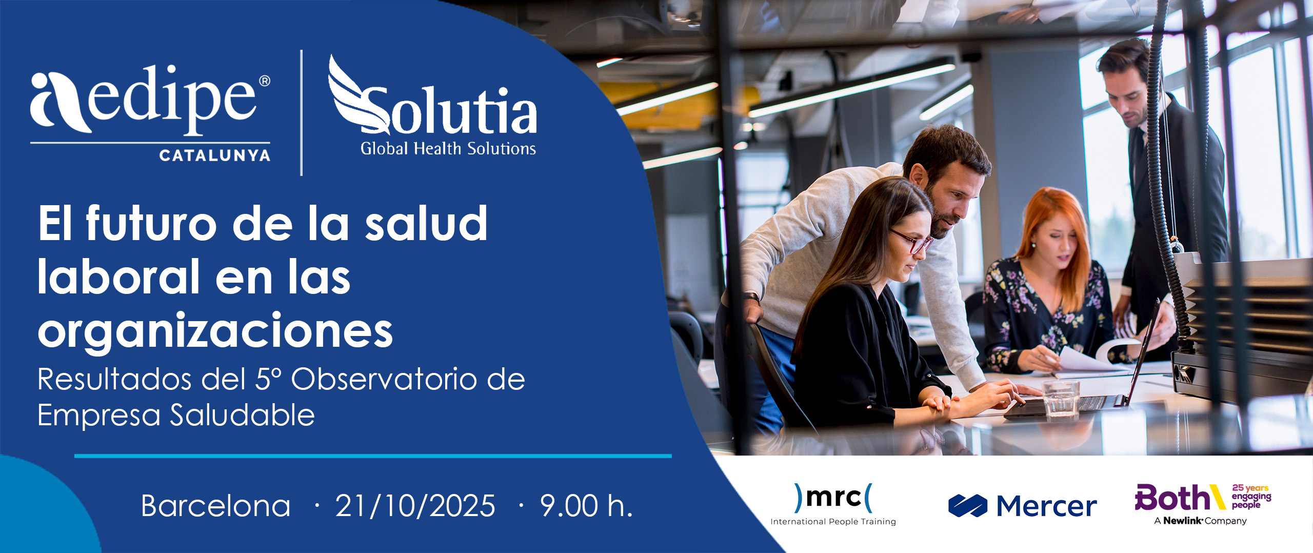 El futur de la salut laboral a les organitzacions – 21/10