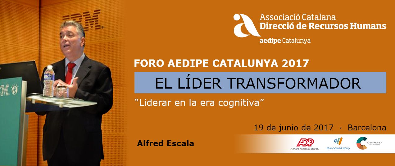 Alfred Escala, ponent del Foro Aedipe Catalunya 2017