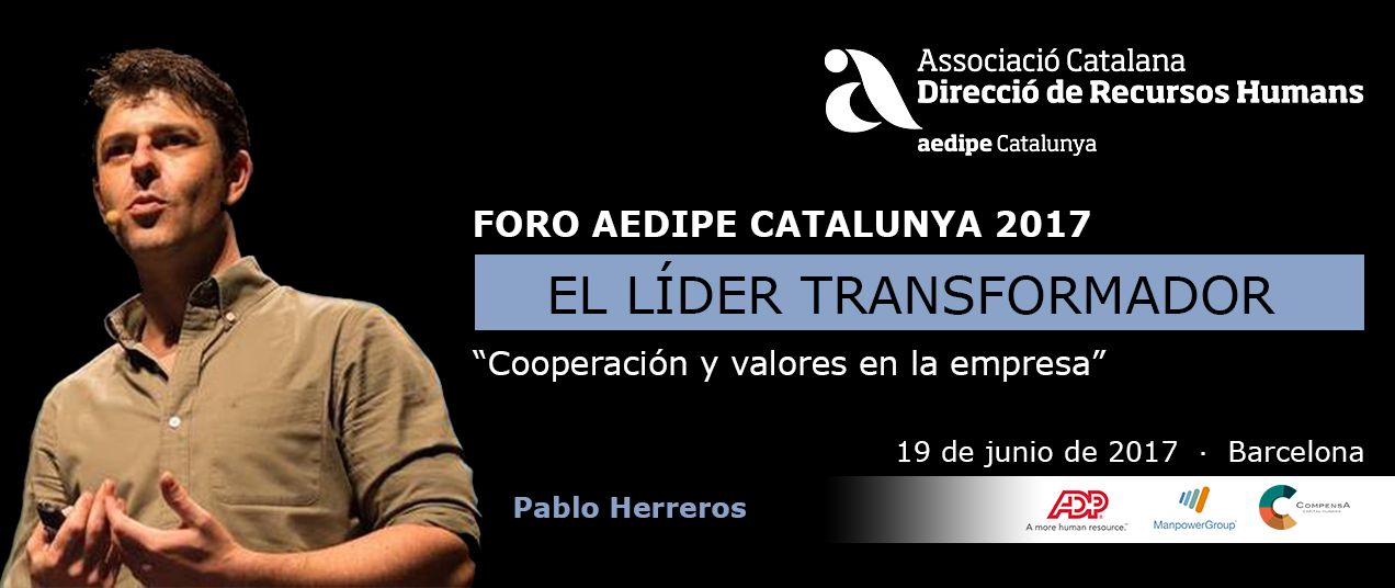 Pablo Herreros, ponent del Foro Aedipe Catalunya 2017