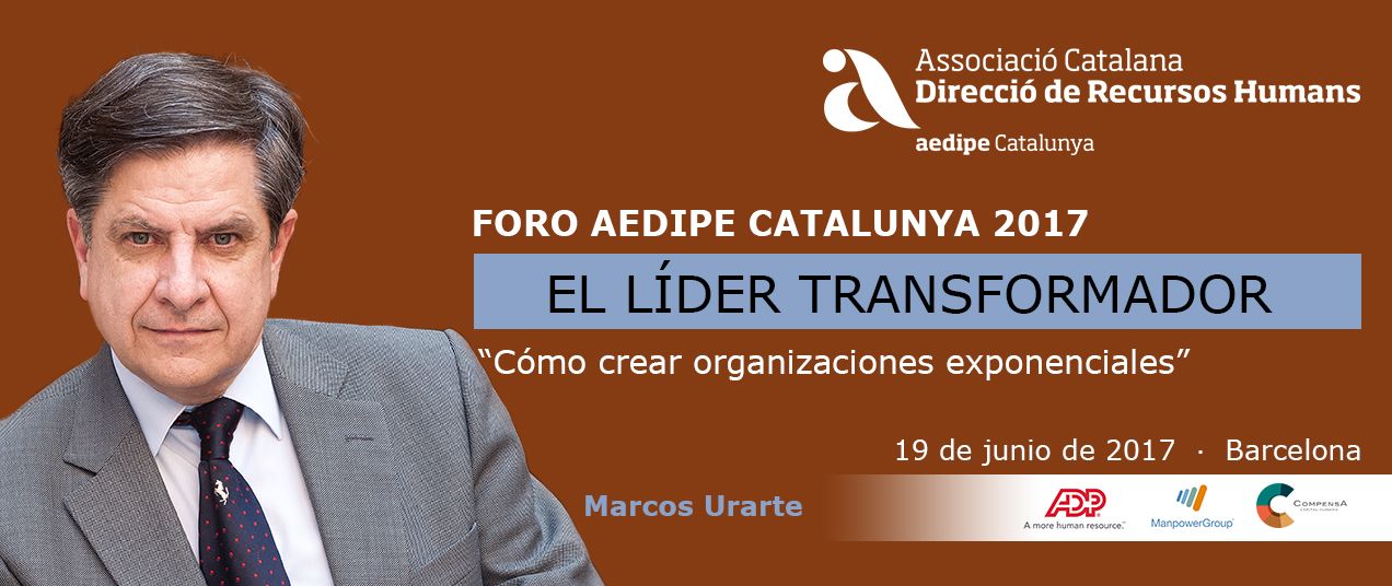 Marcos Urarte, ponent del Foro Aedipe Catalunya 2017