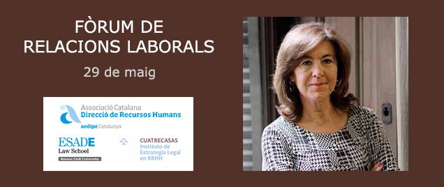 Sessió de Maig del Fòrum de Relacions Laborals
