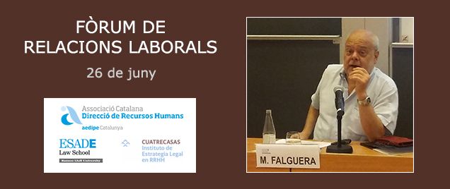Sessió de juny del Fòrum de Relacions Laborals
