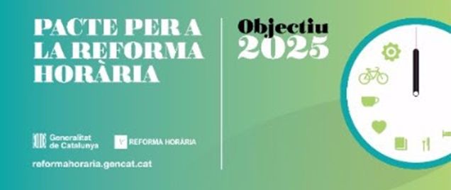 Signatura del Pacte per a la Reforma Horària