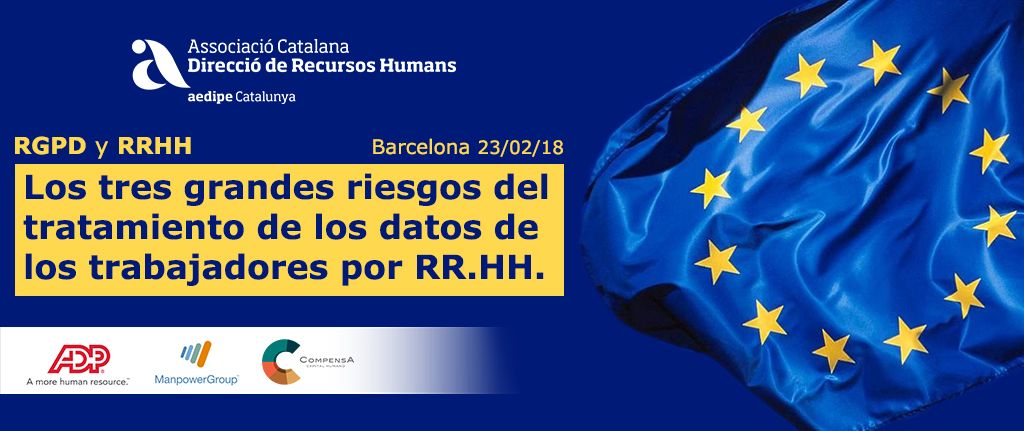 Xavier Ribas, ponent de la jornada sobre RGPD i RH. 23/02/2018