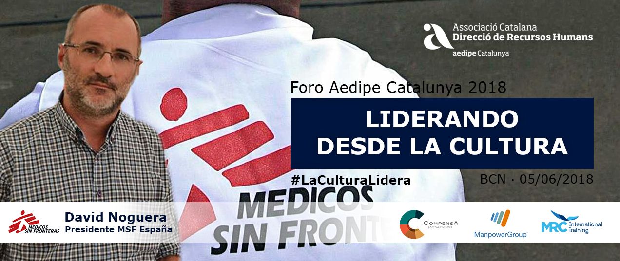 David Noguera, ponent del Foro Aedipe Catalunya 2018. 05/06/2018