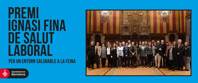 Lliurament del Premi Ignasi Fina de Salut Laboral 2018