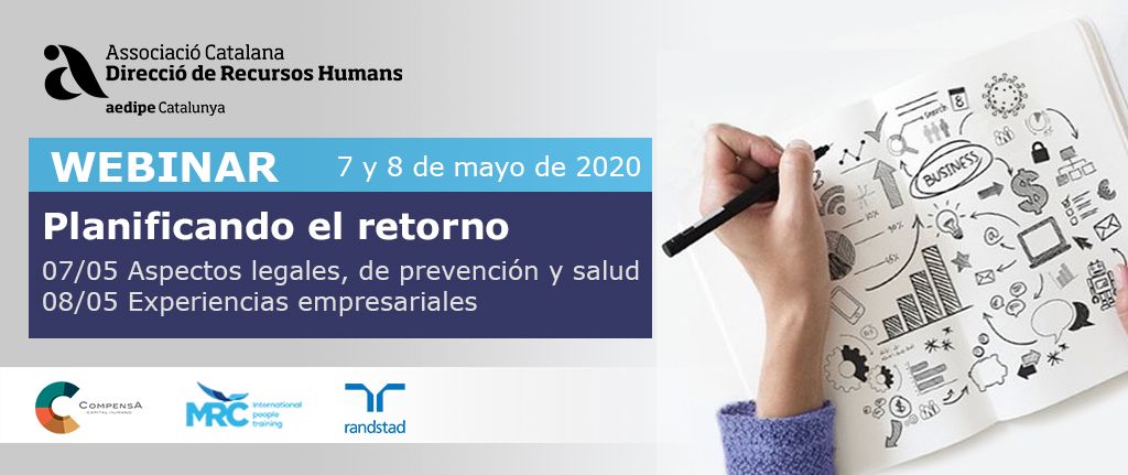 Webinar Planificant el retorn. 07/05 y 08/05