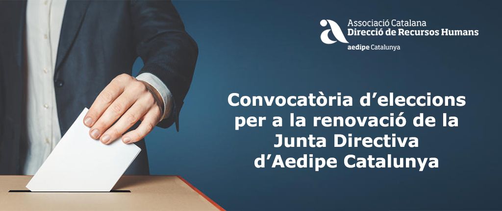 Convocatòria d’eleccions per a la renovació de la Junta Directiva