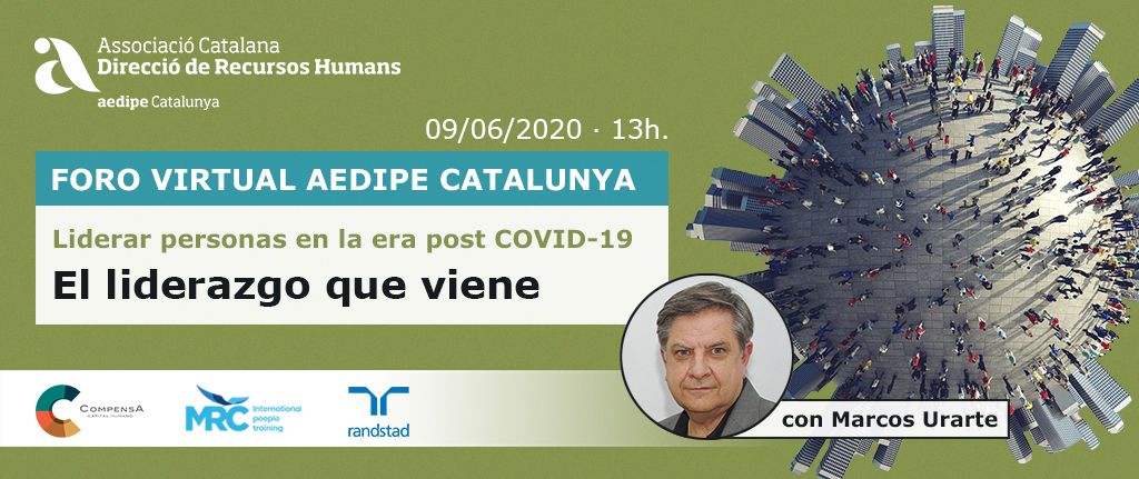 Foro Aedipe Catalunya 2020. El lideratge que ve. 09/06/2020