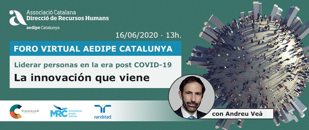 Foro Aedipe Catalunya 2020. La innovació que ve. 16/06/2020