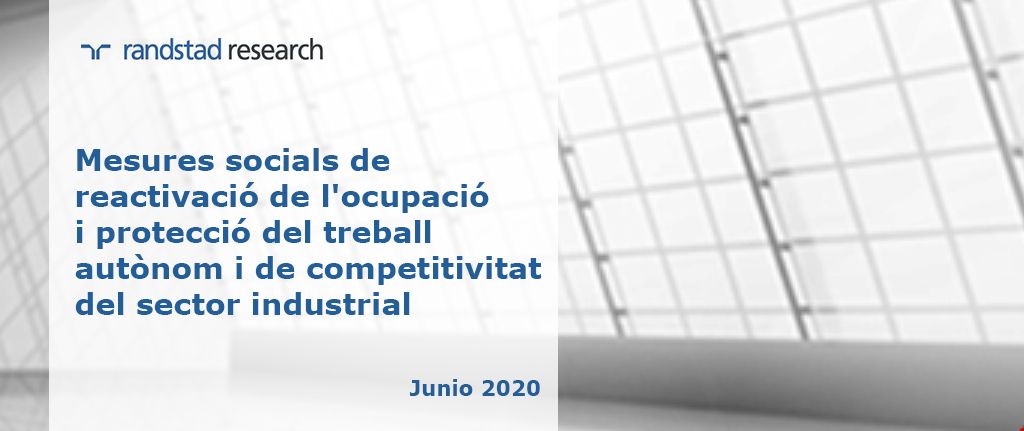 Mesures socials de reactivació de l’ocupació i protecció del treball autònom i de competitivitat del sector industrial
