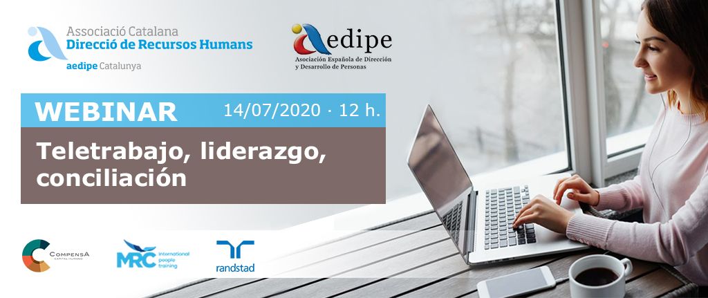 Webinar Teletreball, lideratge, conciliació.14/07/2020