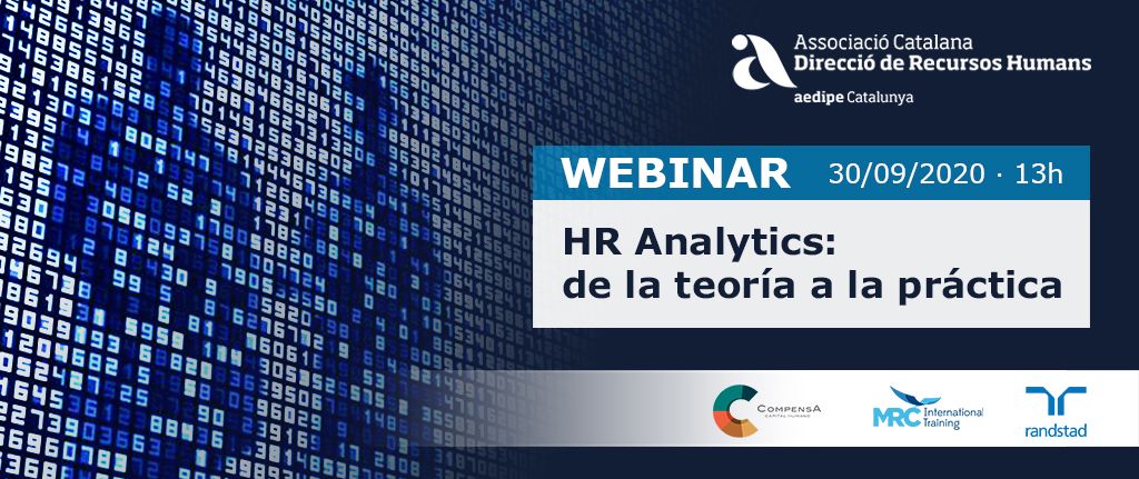 Webinar HR Analytics: de la teoria a la pràctica. 30/09/2020