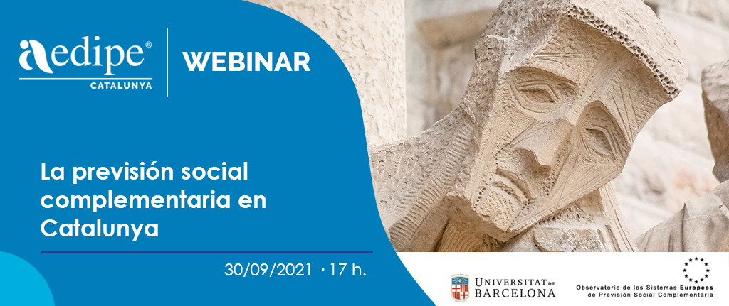 Webinar La previsió social complementària a Catalunya. 30/09/2021