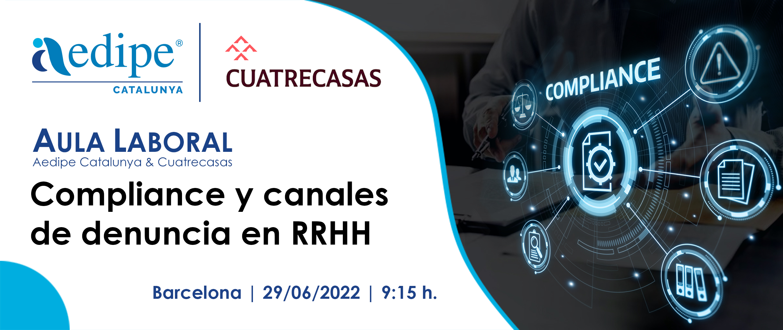 Compliance i canals de denúncia a RH. 29/06/2022