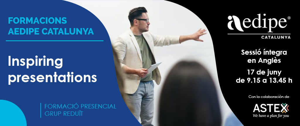 Inspiring presentations. Aula Aedipe Catalunya. 17/06/2022