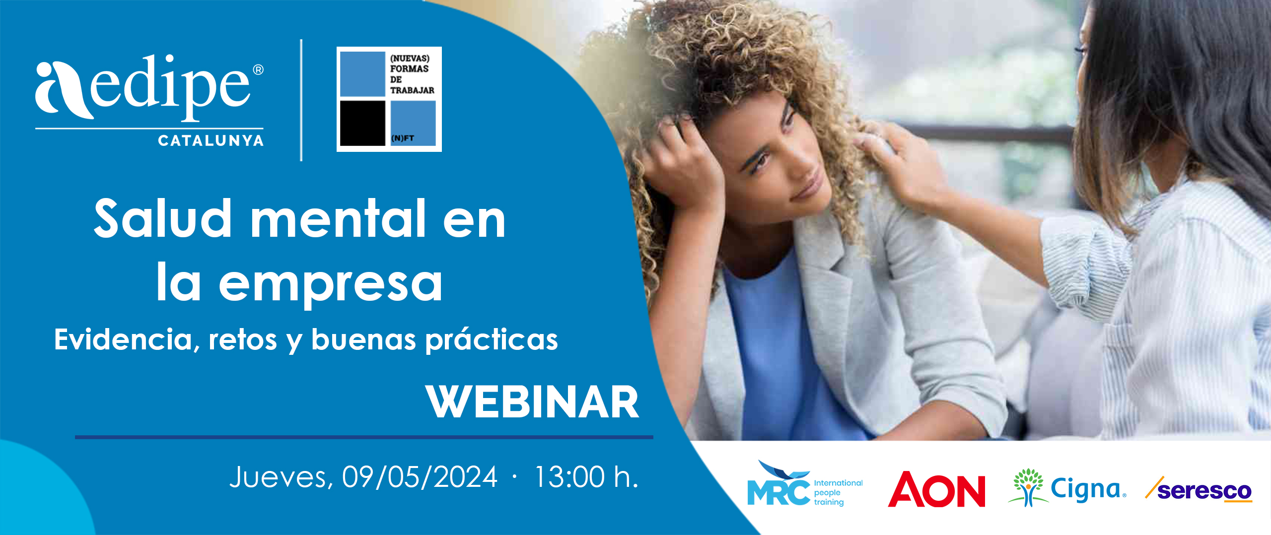Webinar Salut mental a l’empresa. 09/05/2024