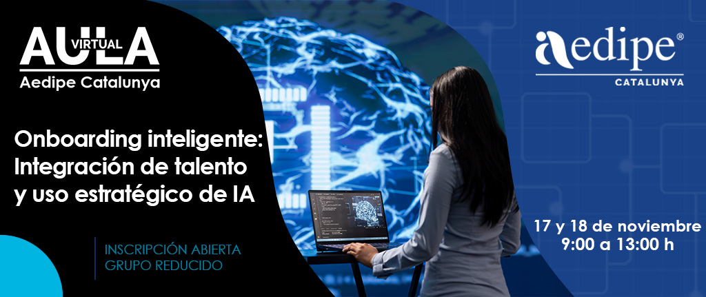 AV Onboarding intel·ligent: integració de talent i us estratègic d’IA. 17/11 i 18/11