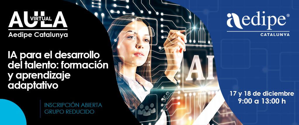 AV IA per al desenvolupament del talent: formació i aprenentatge adaptatiu. 17/12 i 18/12