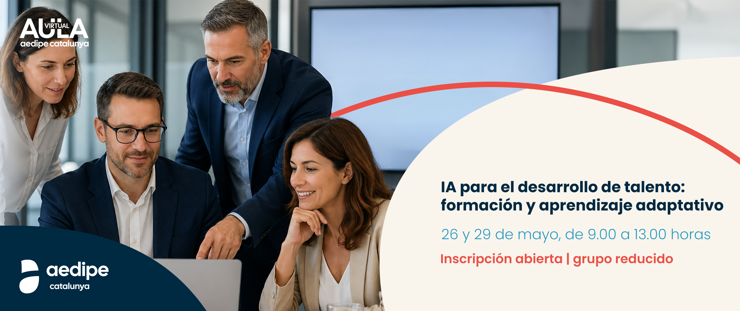 AV IA per al desenvolupament del talent: formació i aprenentatge adaptatiu. 26/05 i 29/05