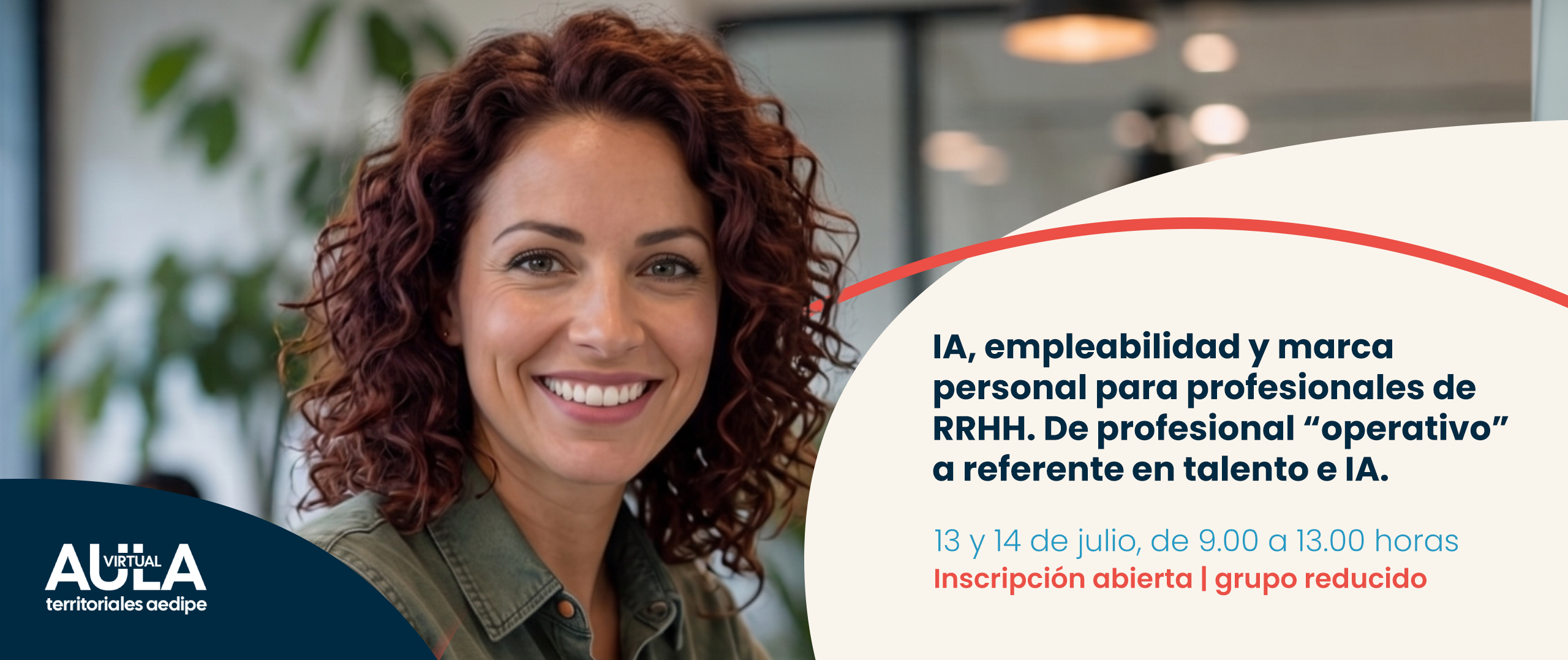 IA, ocupabilitat i marca personal per a professionals de RH. 13/07 i 14/07