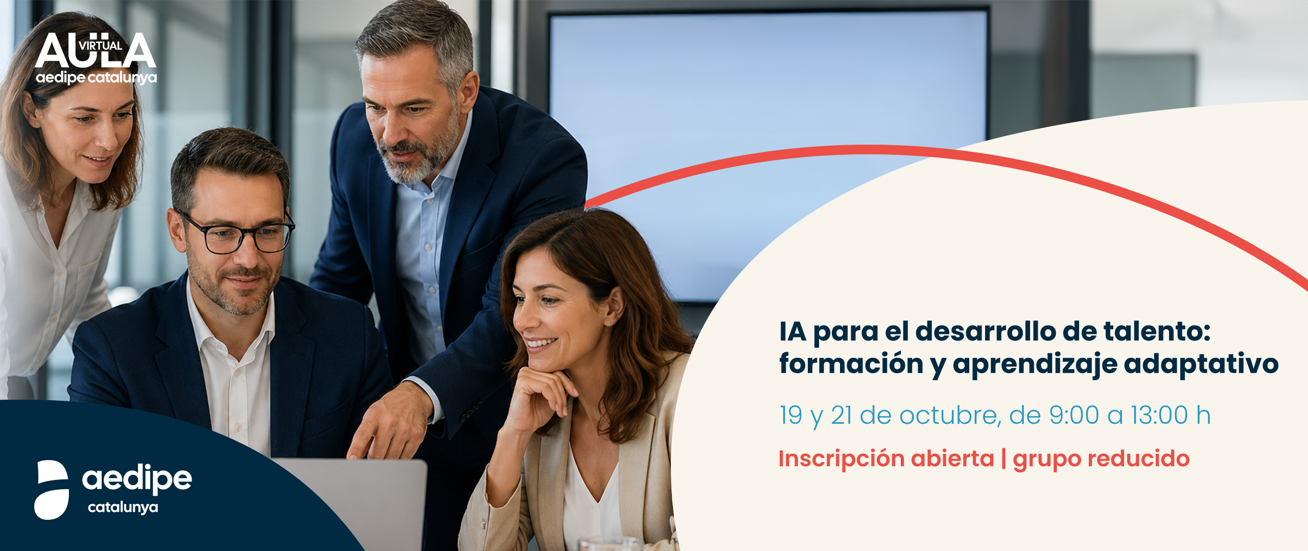 AV IA per al desenvolupament del talent: formació i aprenentatge adaptatiu. 19/10 i 21/10